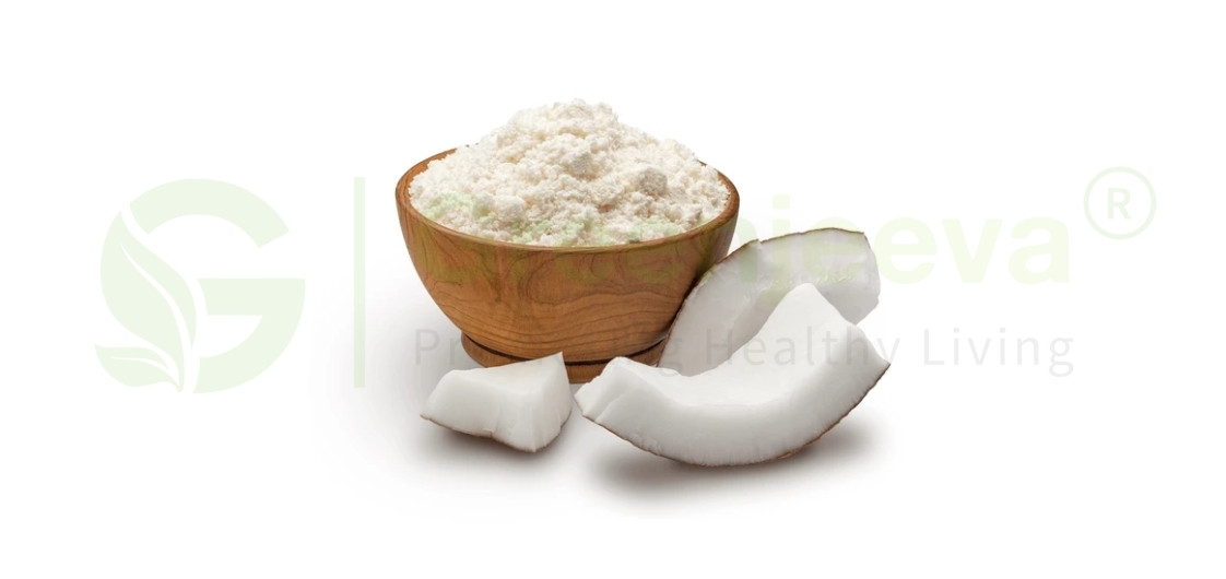 organic coconut flour powder 